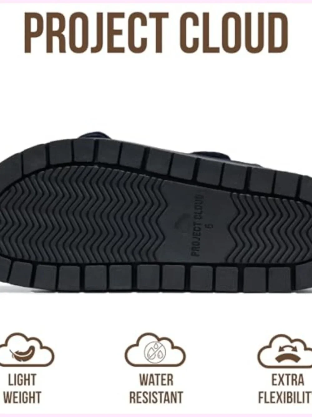 Genuine Leather Women's Sandals - Comfortable Plush Insole, Non-Slip Flat